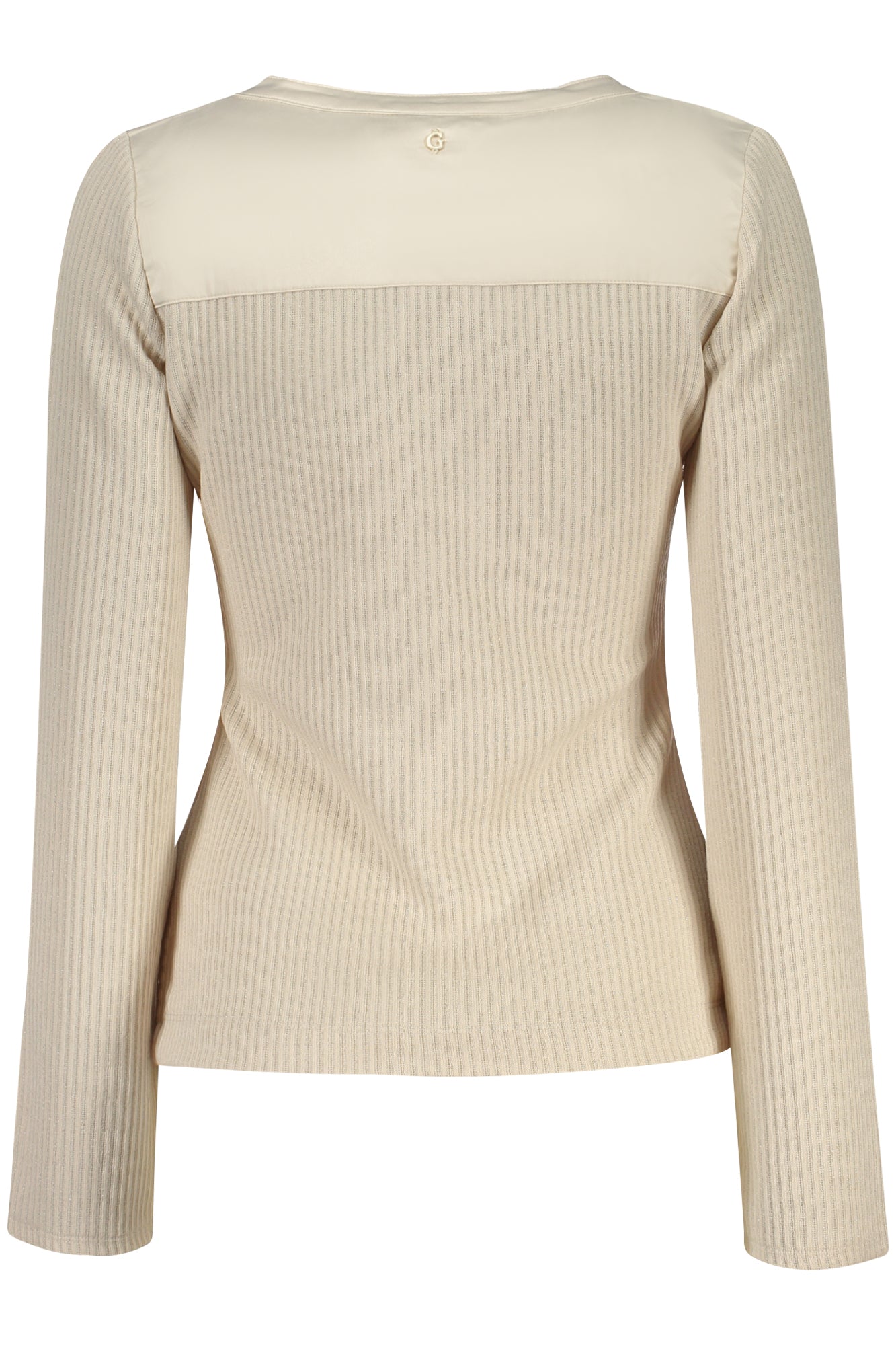 GUESS JEANS WOMEN'S BEIGE SWEATER