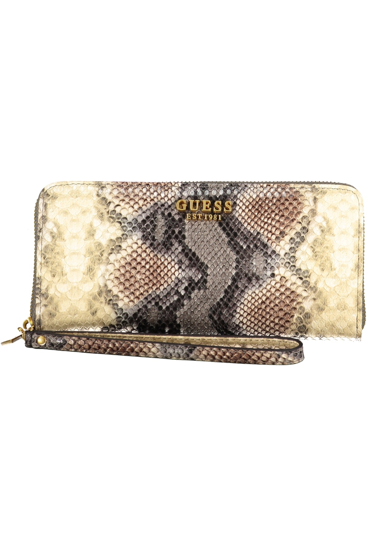 GUESS JEANS WOMEN'S BEIGE WALLET