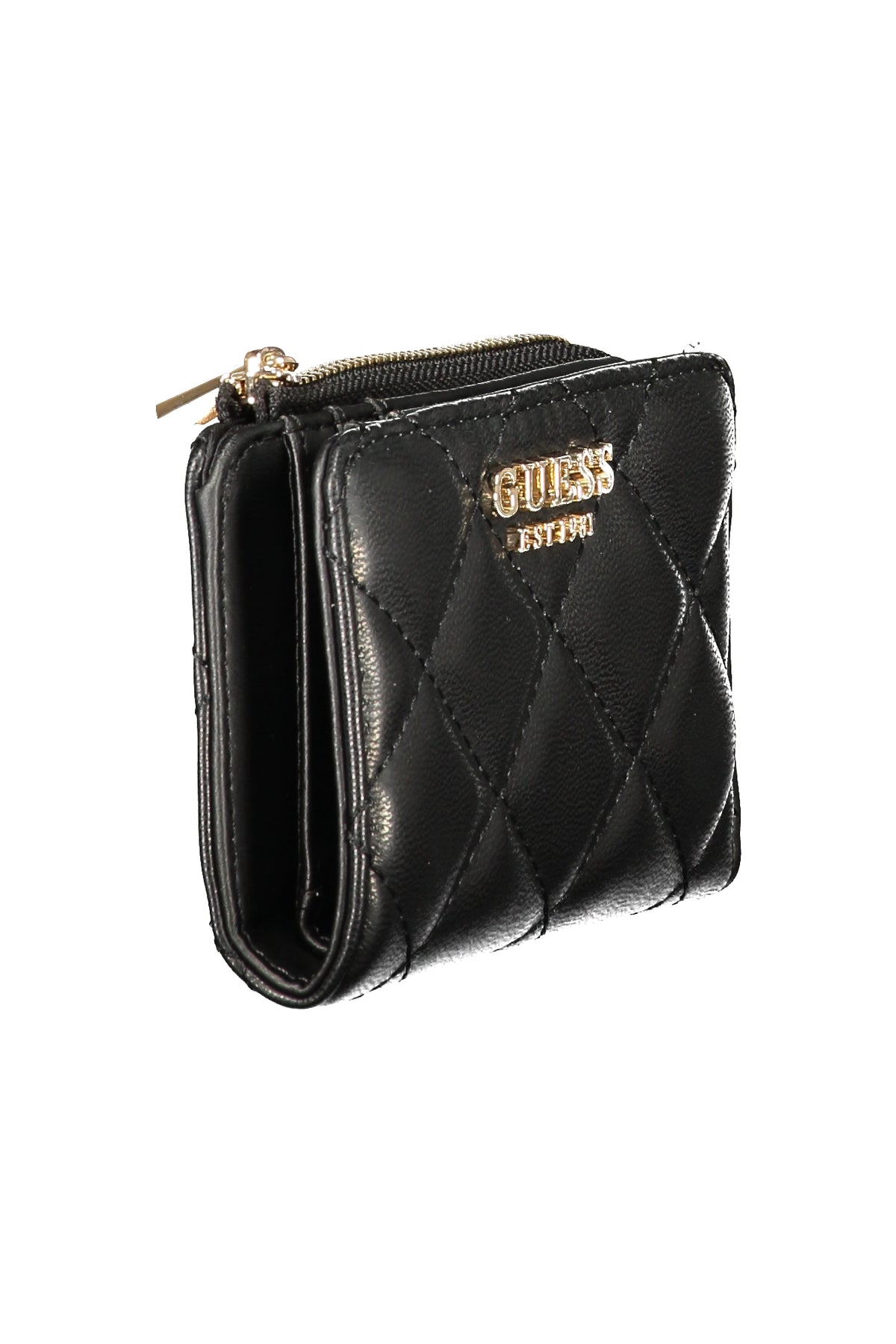 Portefeuille noir pour femme Guess Jeans