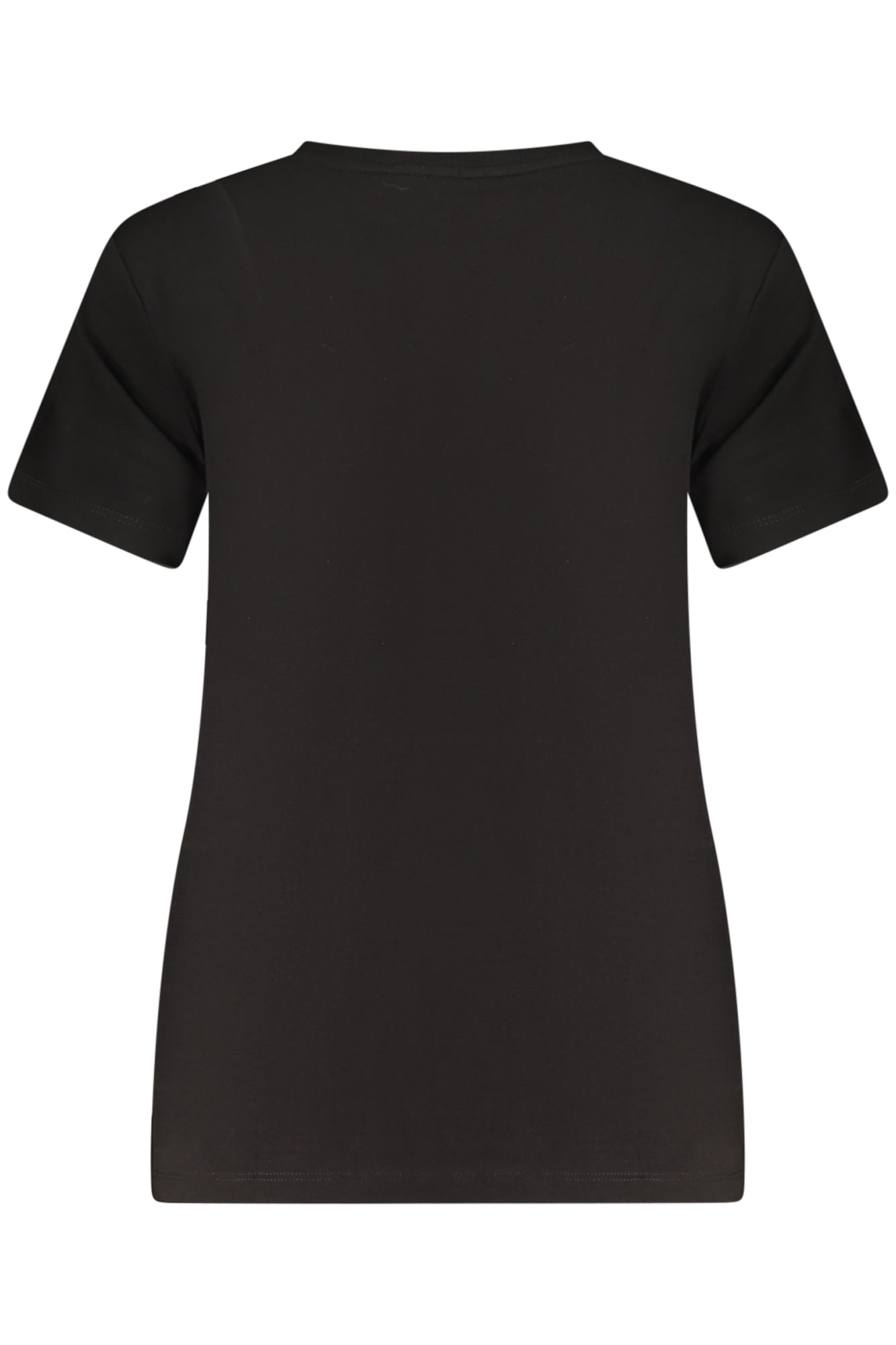 GUESS JEANS WOMEN'S SHORT-SLEEVED T-SHIRT BLACK