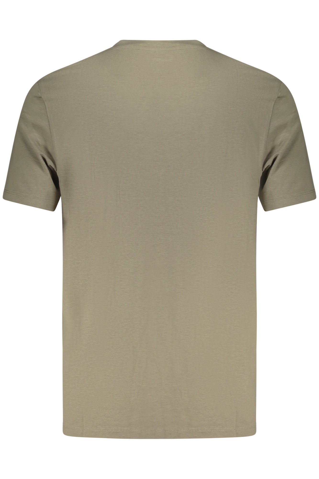 GUESS JEANS MEN'S SHORT-SLEEVED T-SHIRT GREEN