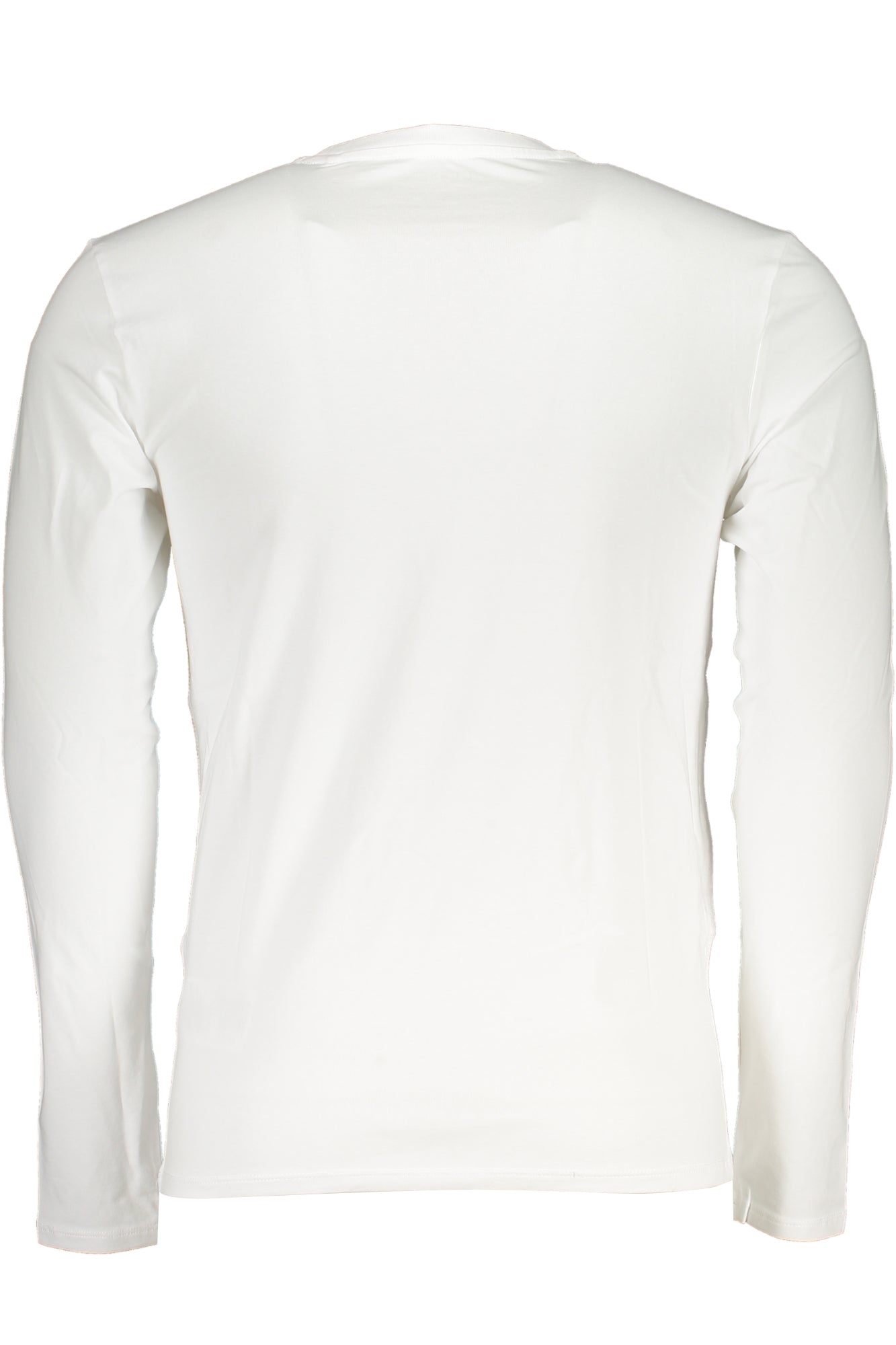 GUESS JEANS MEN'S LONG SLEEVE T-SHIRT WHITE