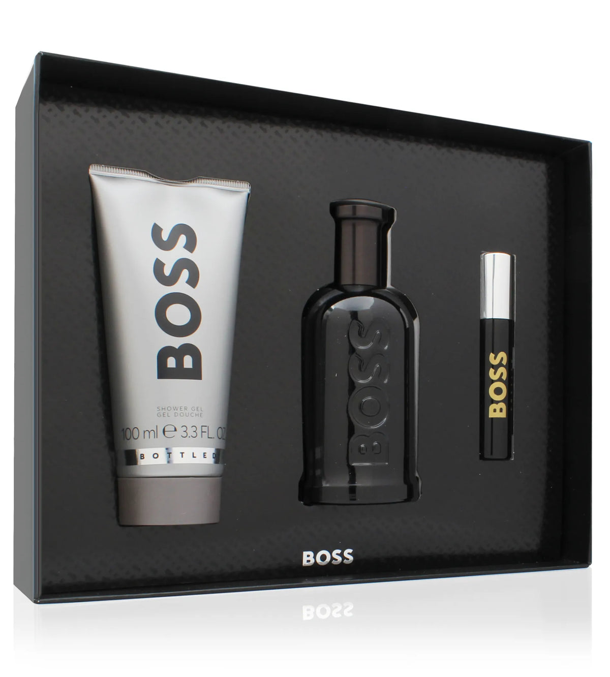 Hugo Boss Boss Bottled SET M (Parfum 100 ml + Parfum 10ml + SG 100ml)