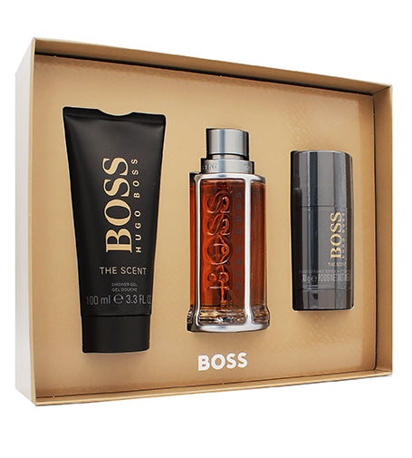 Hugo Boss Boss The Scent SET M (EDT 100ml + SG 100ml + Deostick 75ml)