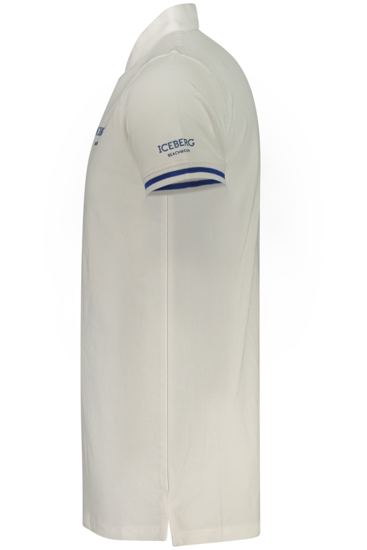 Polo blanc à manches courtes pour homme Iceberg