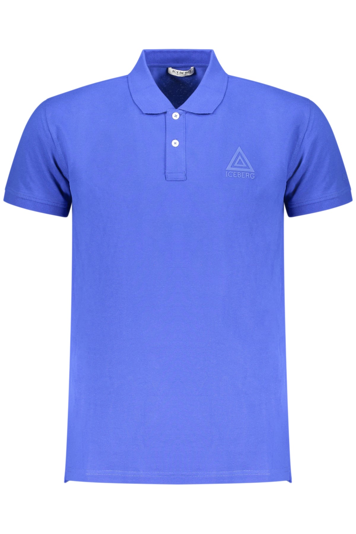 Polo homme Iceberg à manches courtes, bleu