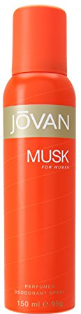Jovan Musk deodorant spray for women 150 ml