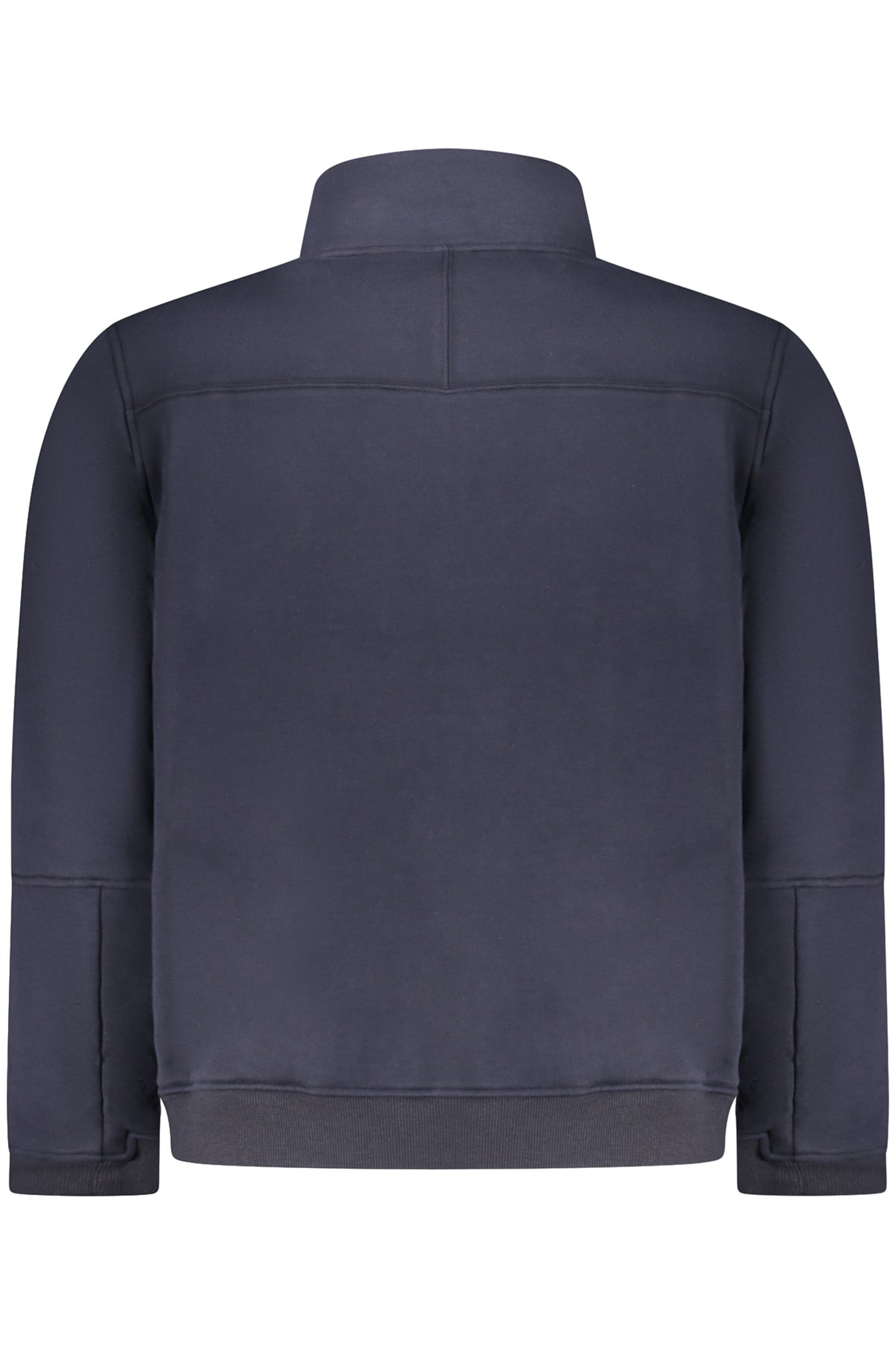 K-WAY MEN'S BLUE ZIP-UP SWEATSHIRT