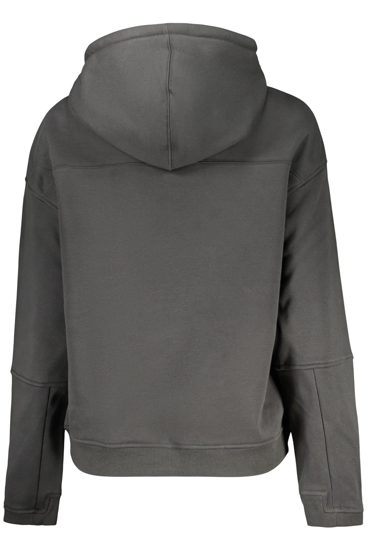 K-WAY MEN'S BLACK ZIP-LESS SWEATSHIRT