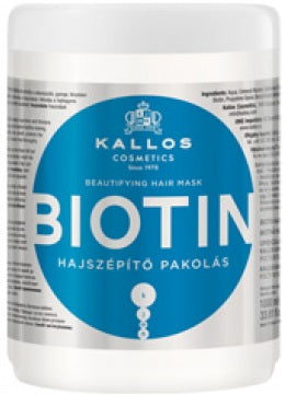 Kallos Biotin mask for fine, weak and brittle hair 1000 ml