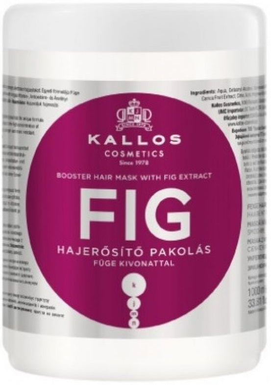 Kallos Fig mask for weakened hair 1000 ml