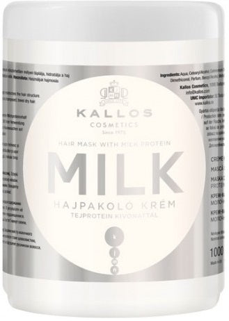 Kallos Milk hair mask with milk proteins 1000 ml