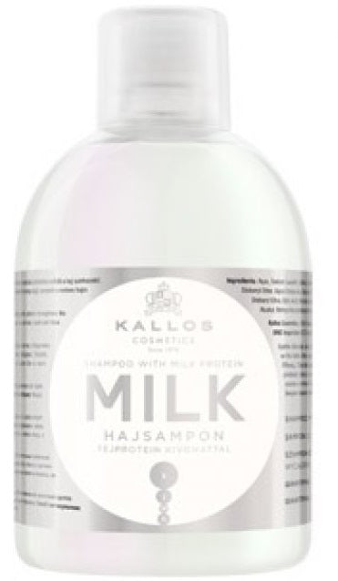 Champú Kallos Milk para cabello seco y dañado 1000 ml