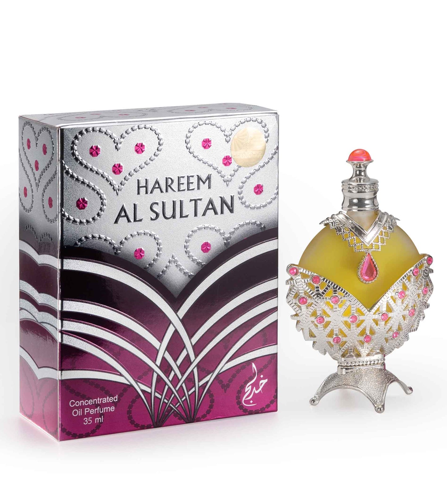 Khadlaj Hareem Al Sultan Silver Huile parfumée Unisexe 35ml