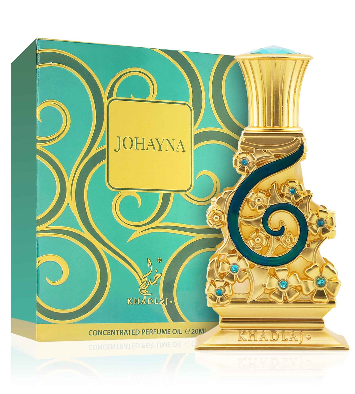 Khadlaj Johayna Green Huile Parfumée Unisexe 20ml