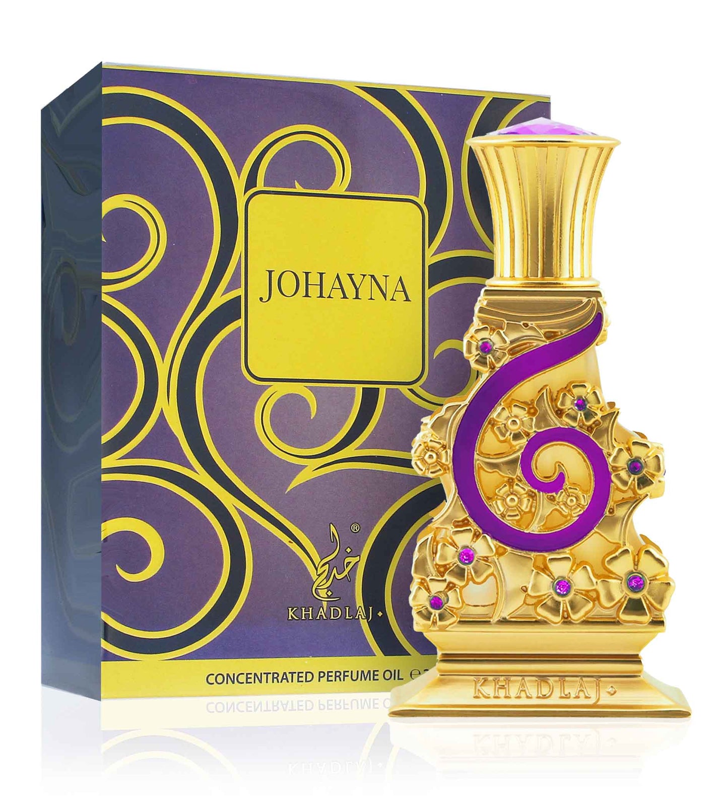 Khadlaj Johayna Purple Huile Parfumée Unisexe 20ml