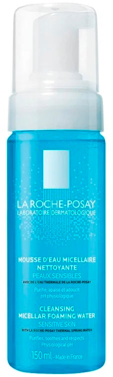 La Roche-Posay Cleansing Micellar Foaming Water physiological cleansing micellar foam for sensitive skin 150 ml