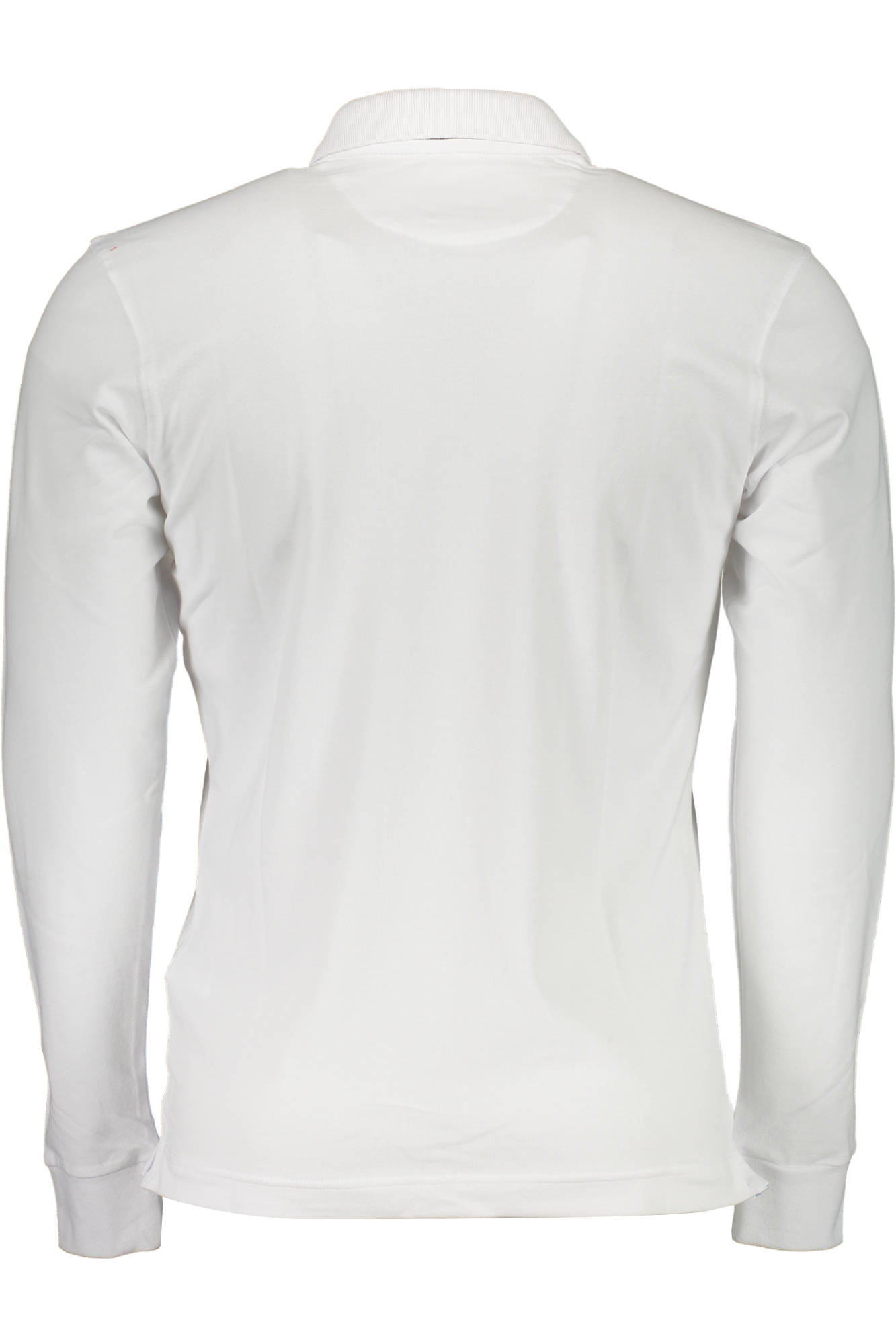 LA MARTINA MEN'S WHITE LONG SLEEVE POLO SHIRT