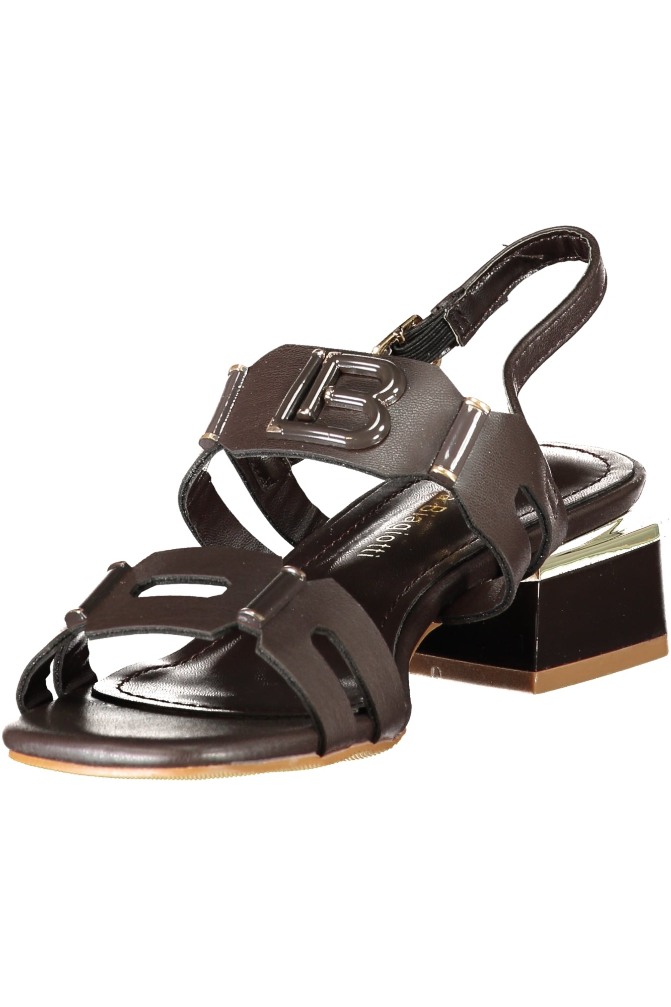LAURA BIAGIOTTI WOMEN'S BROWN SANDALS