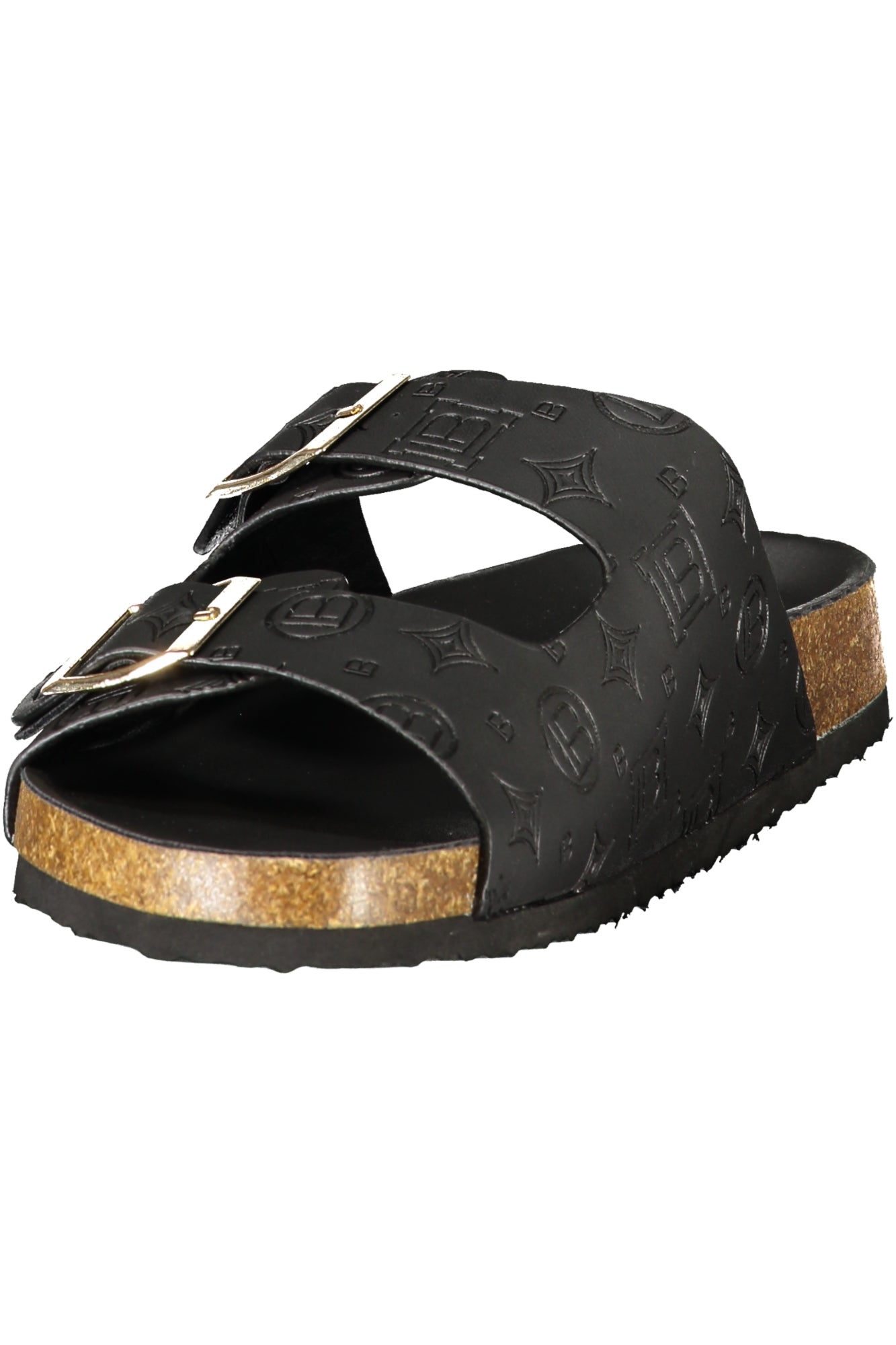 LAURA BIAGIOTTI WOMEN'S BLACK SANDALS