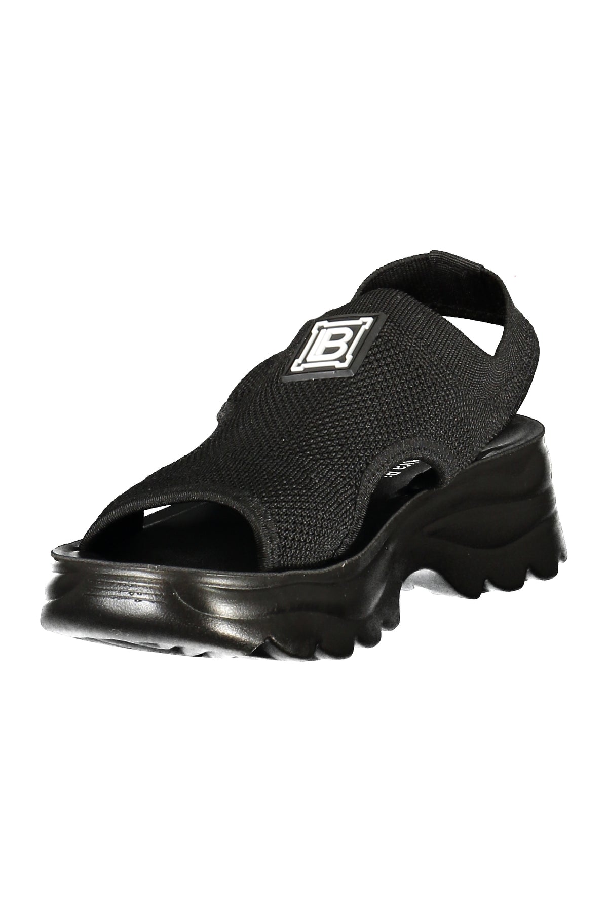 LAURA BIAGIOTTI WOMEN'S BLACK SANDALS
