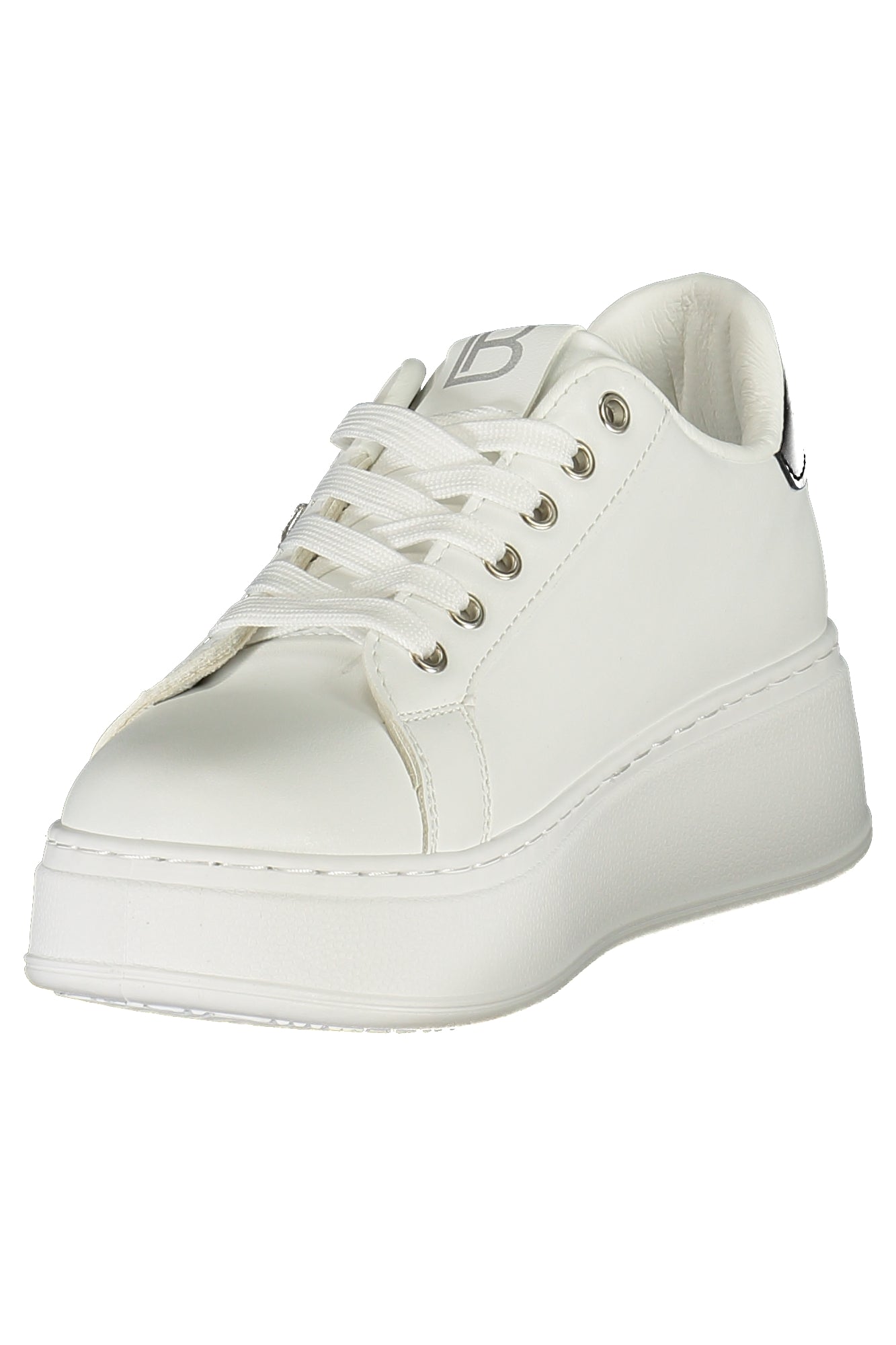 LAURA BIAGIOTTI WOMEN'S WHITE SPORTS SHOES