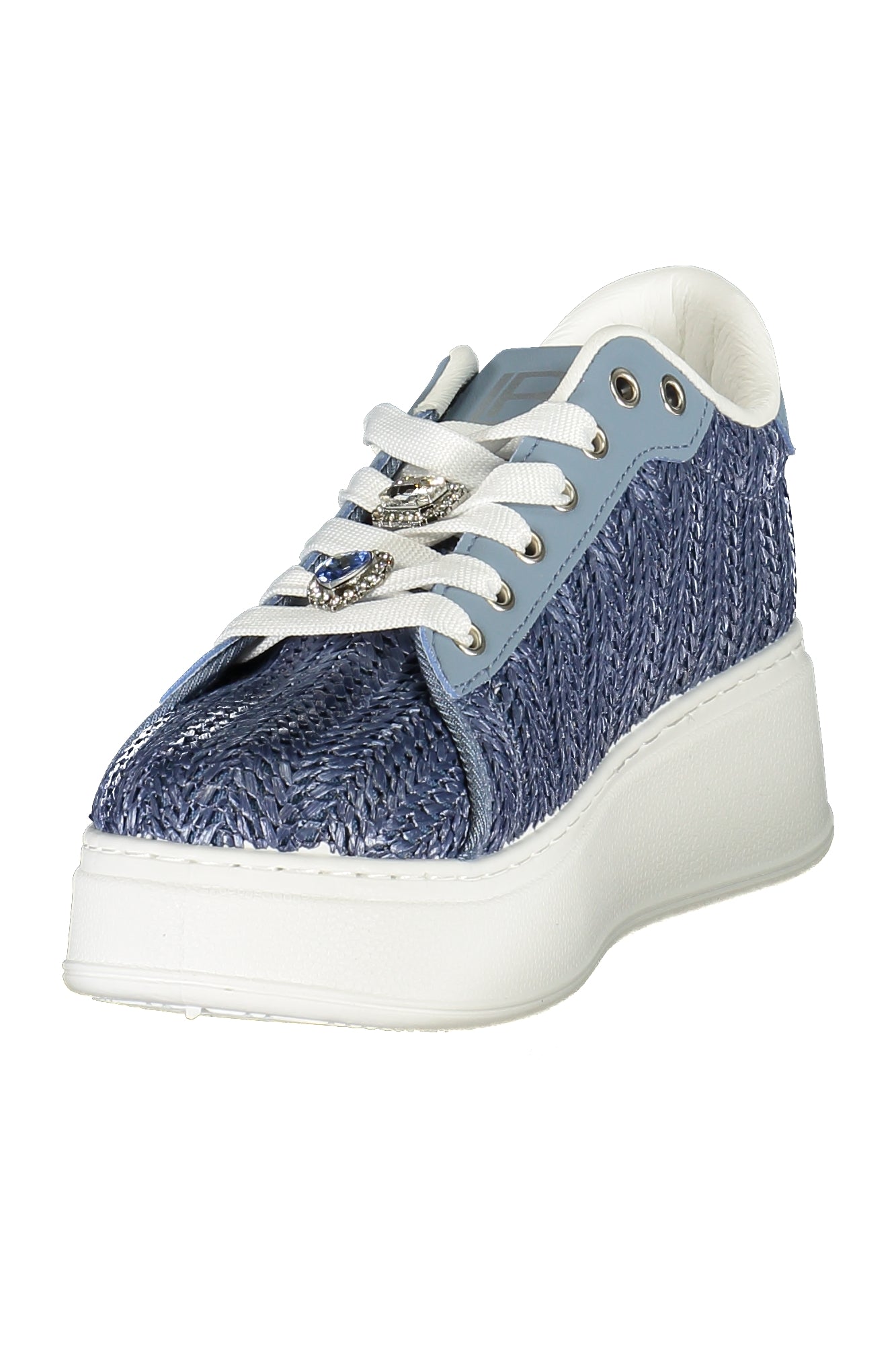 LAURA BIAGIOTTI WOMEN'S BLUE SPORTS SHOES