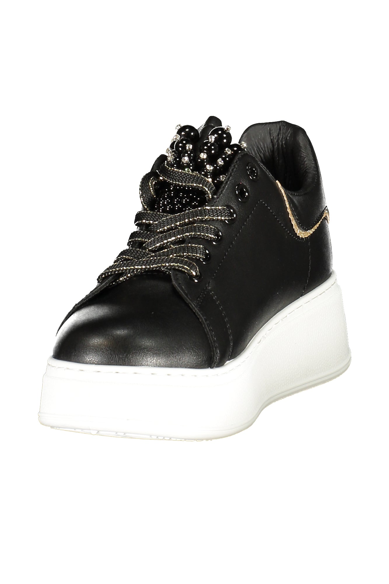 LAURA BIAGIOTTI WOMEN'S BLACK SPORTS SHOES