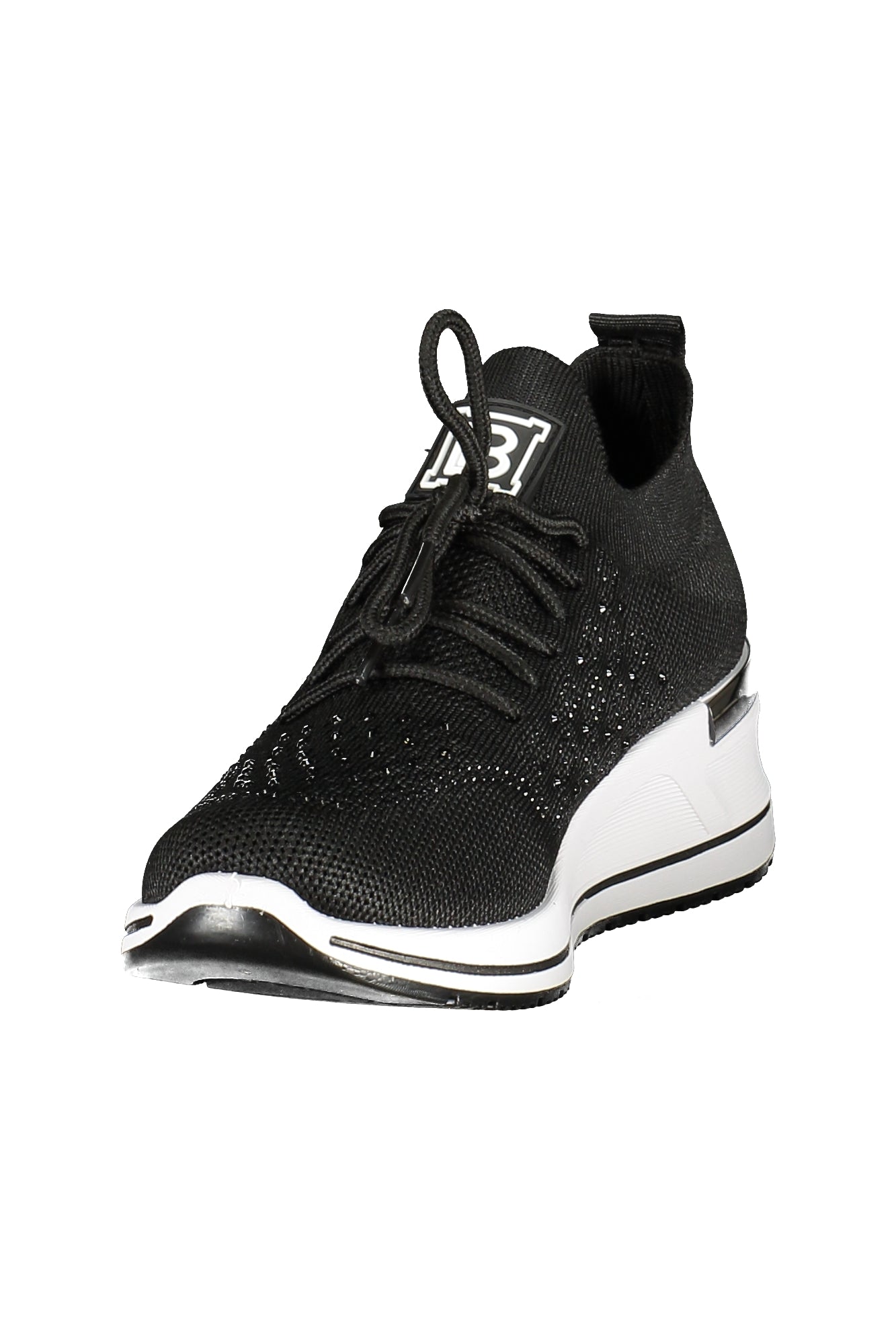 LAURA BIAGIOTTI WOMEN'S BLACK SPORTS SHOES