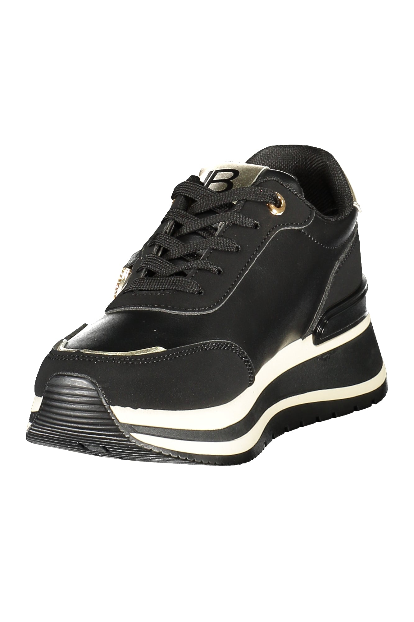 LAURA BIAGIOTTI WOMEN'S BLACK SPORTS SHOES