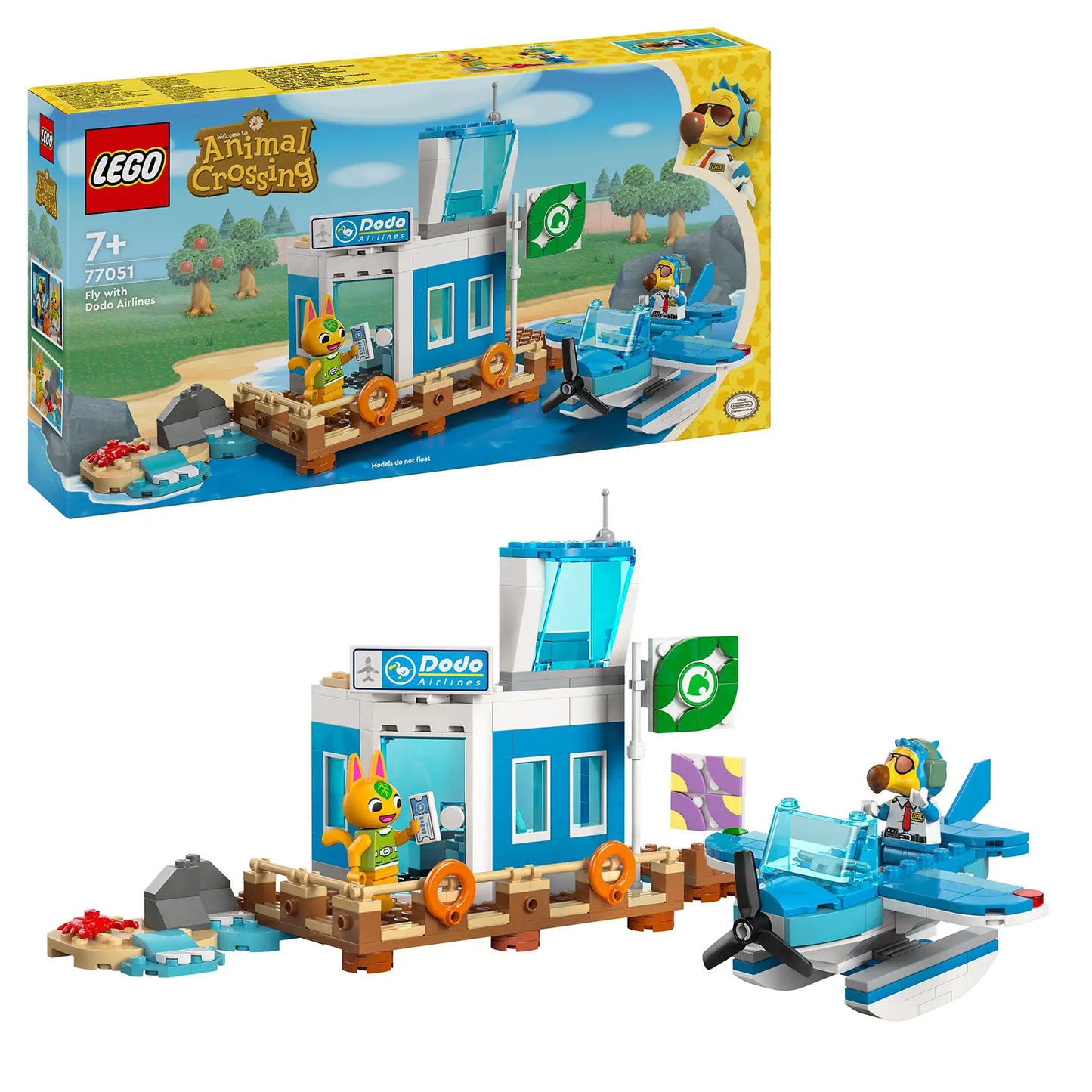 LEGO® Animal Crossing™ 77051 Fly With Dodo Airlines