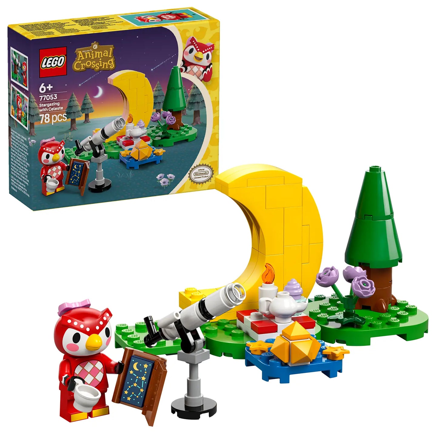 LEGO® Animal Crossing™ 77053 Stargazing With Celeste