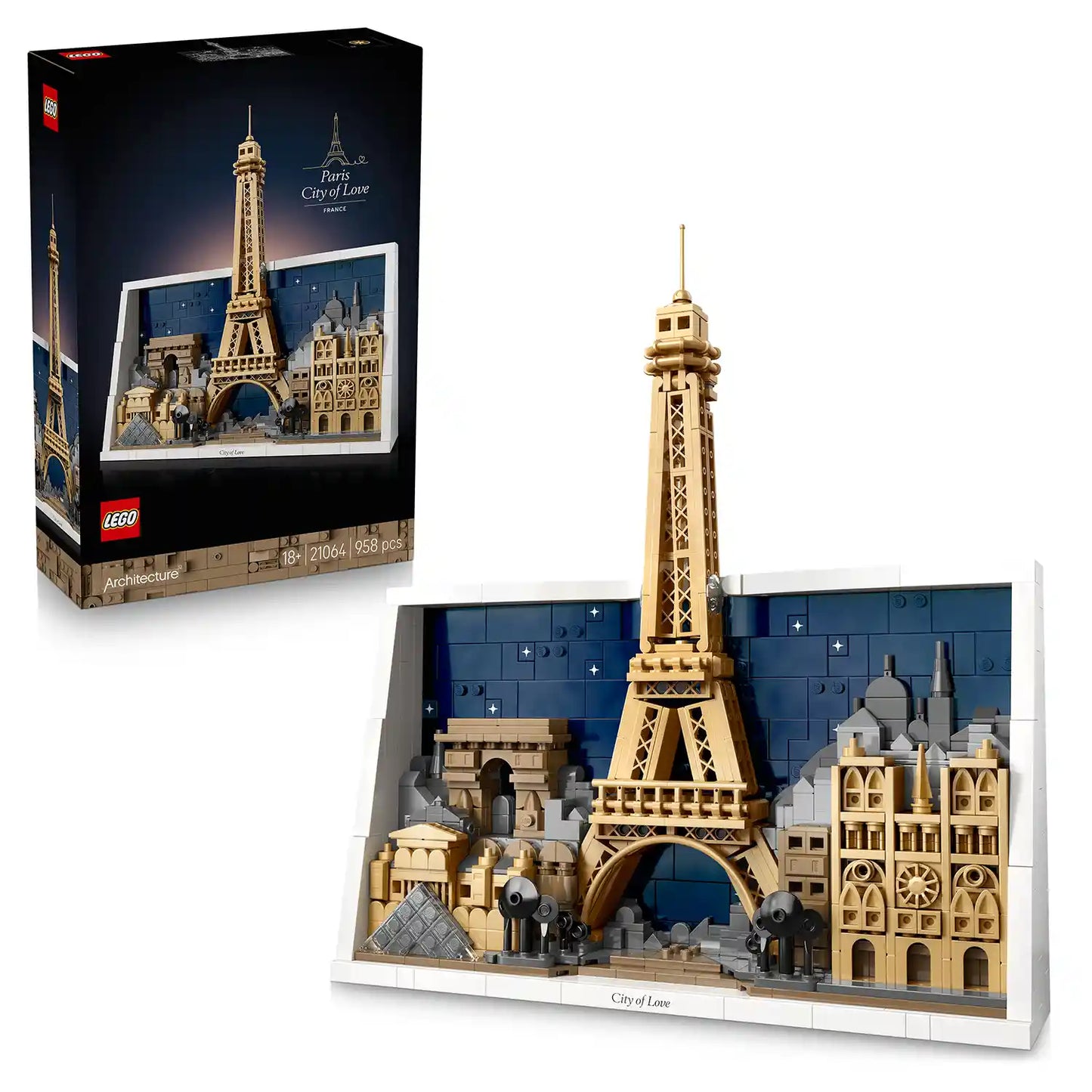 LEGO® Architecture 21064 Paříž – město lásky