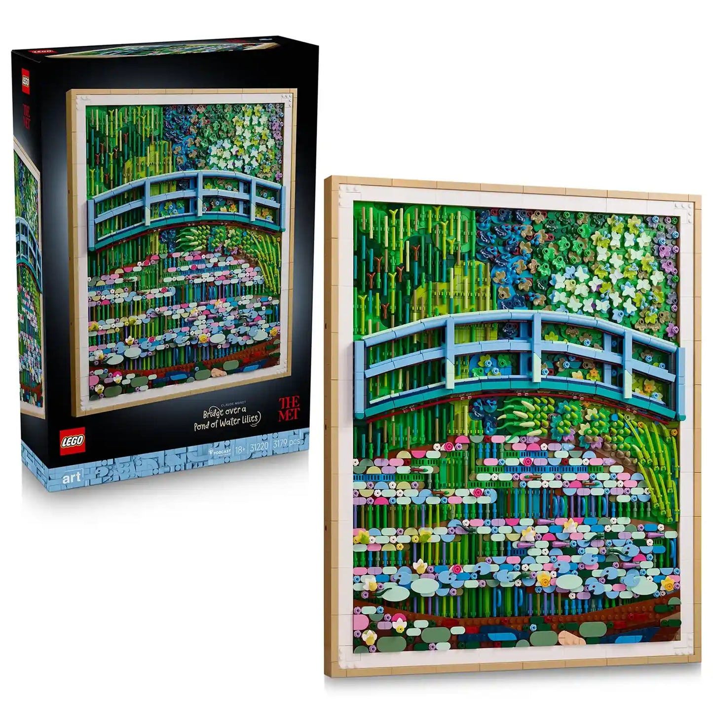 LEGO® Art 31220 Claude Monet – Most nad jezírkem s lekníny