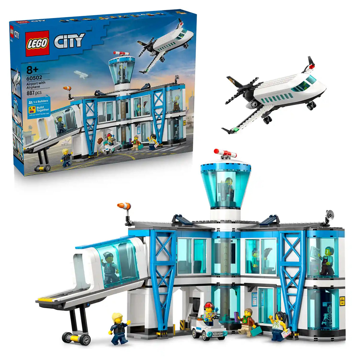 LEGO® City 60502 Letiště s letadlem