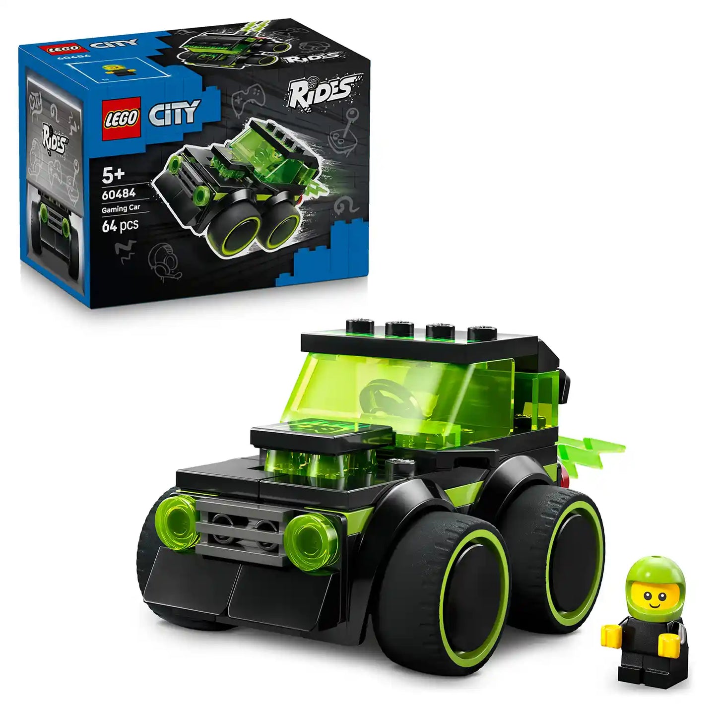 LEGO® City 60484 Autíčka – Herní závodní auto