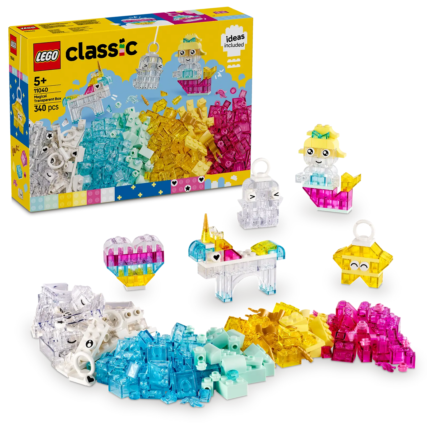 LEGO® Classic 11040 Magical Transparent Box