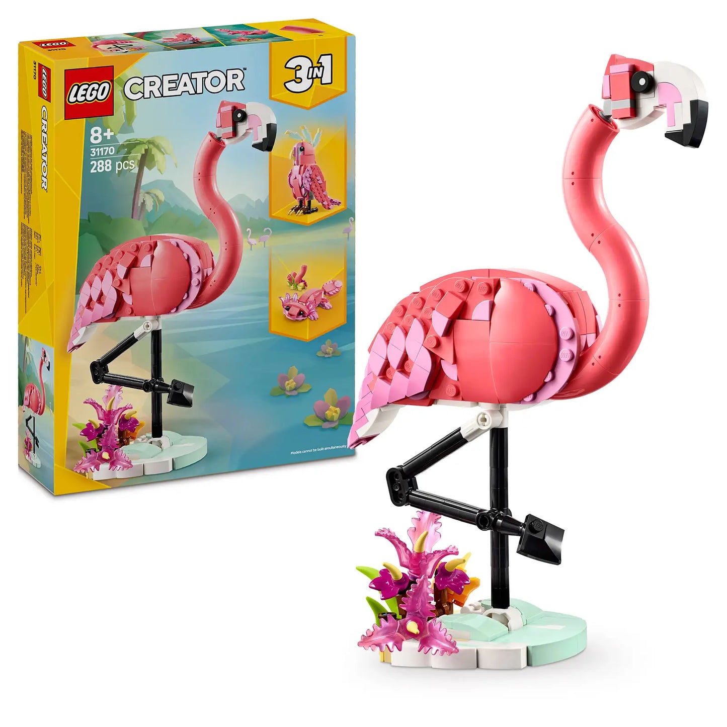 LEGO® Creator 3 v 1 31170 Wild Animals: Pink Flamingo