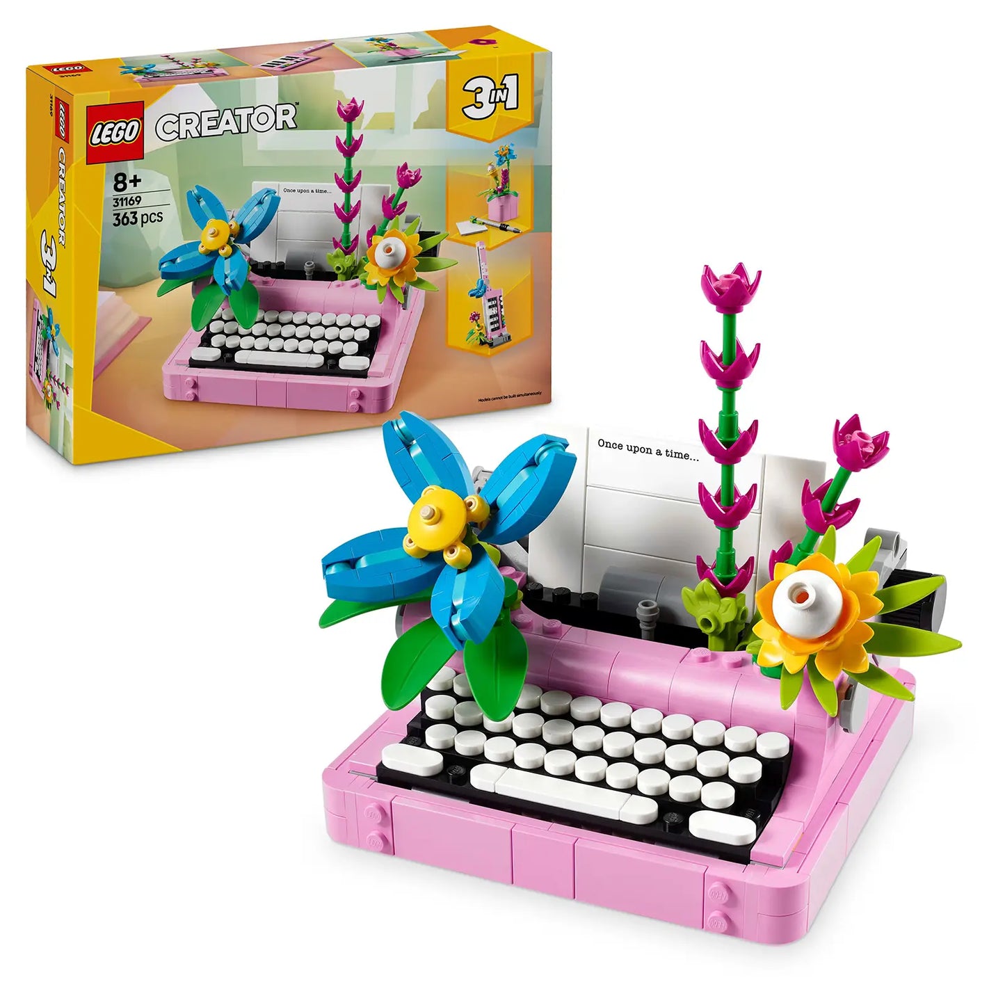 LEGO® Creator 3 v 1 31169 Typewriter With Flowers
