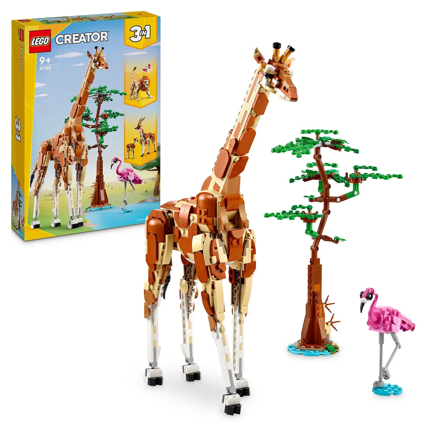 LEGO® Creator 3 v 1 31150 Wild Safari Animals