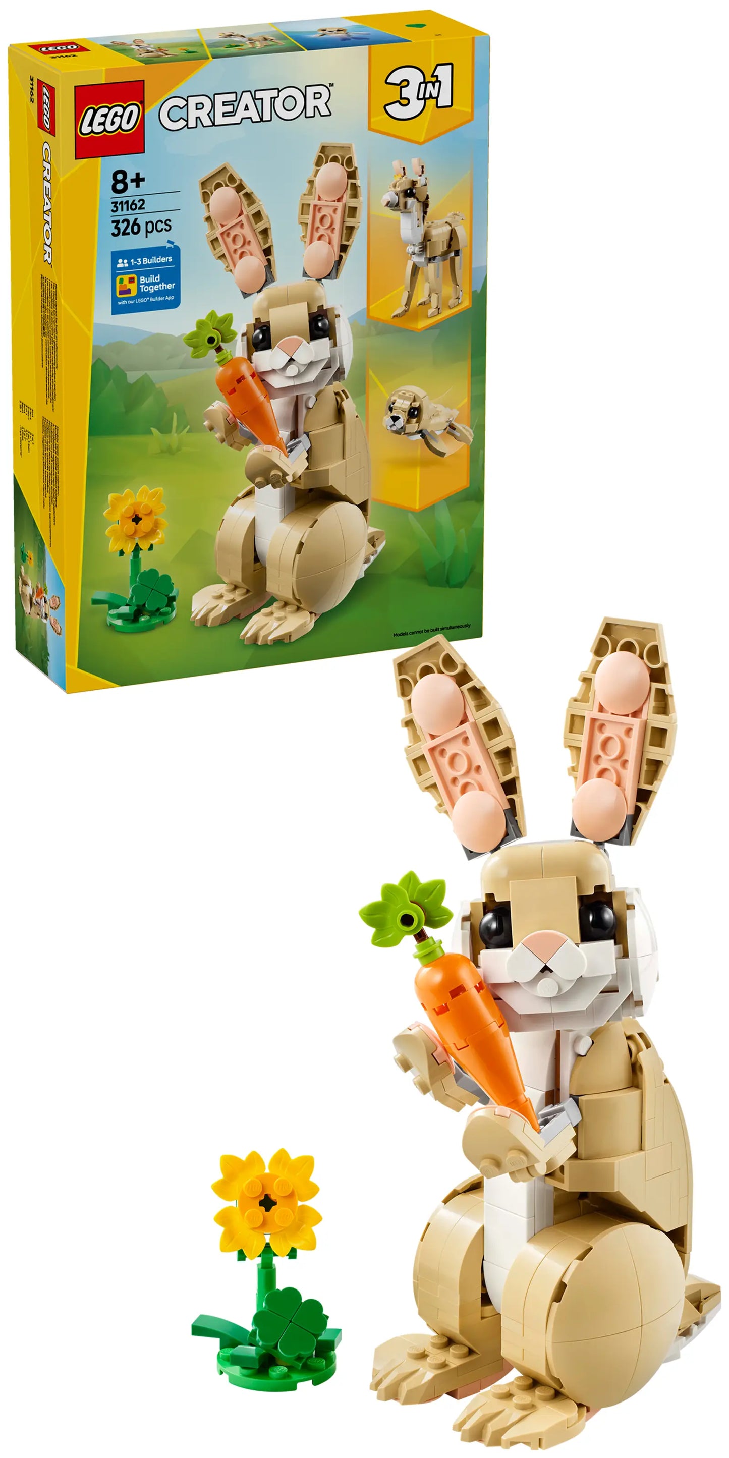LEGO® Creator 3 v 1 31162 Cute Bunny