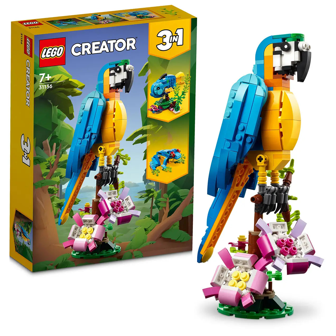 LEGO® Creator 3 v 1 31136 Exotic Parrot