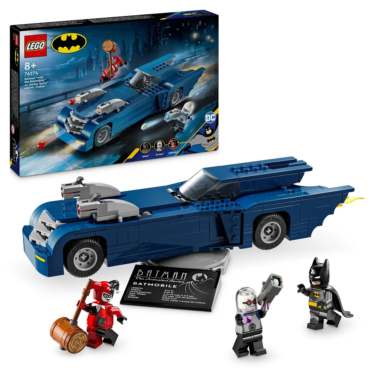 LEGO® DC Batman™ 76274 Batman™ With The Batmobile™ vs. Harley Q