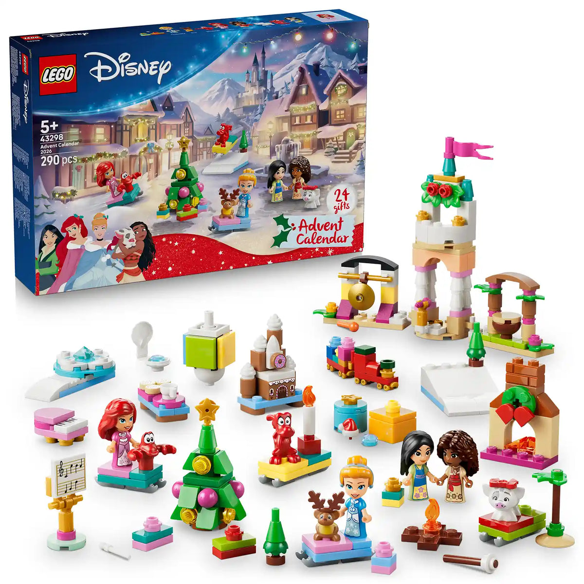 LEGO® ǀ Disney Princess 43298 Adventní kalendář 2026