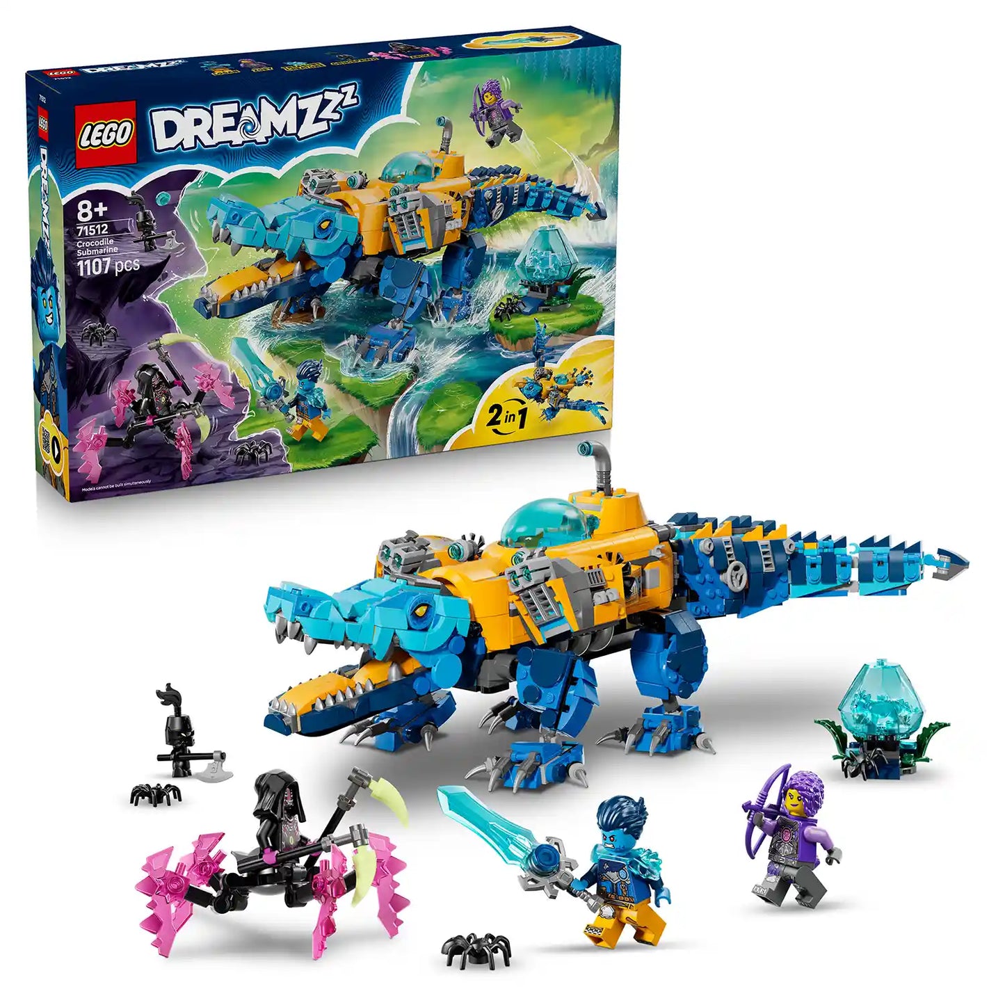 LEGO® DREAMZzz™ 71512 Krokodýlí ponorka