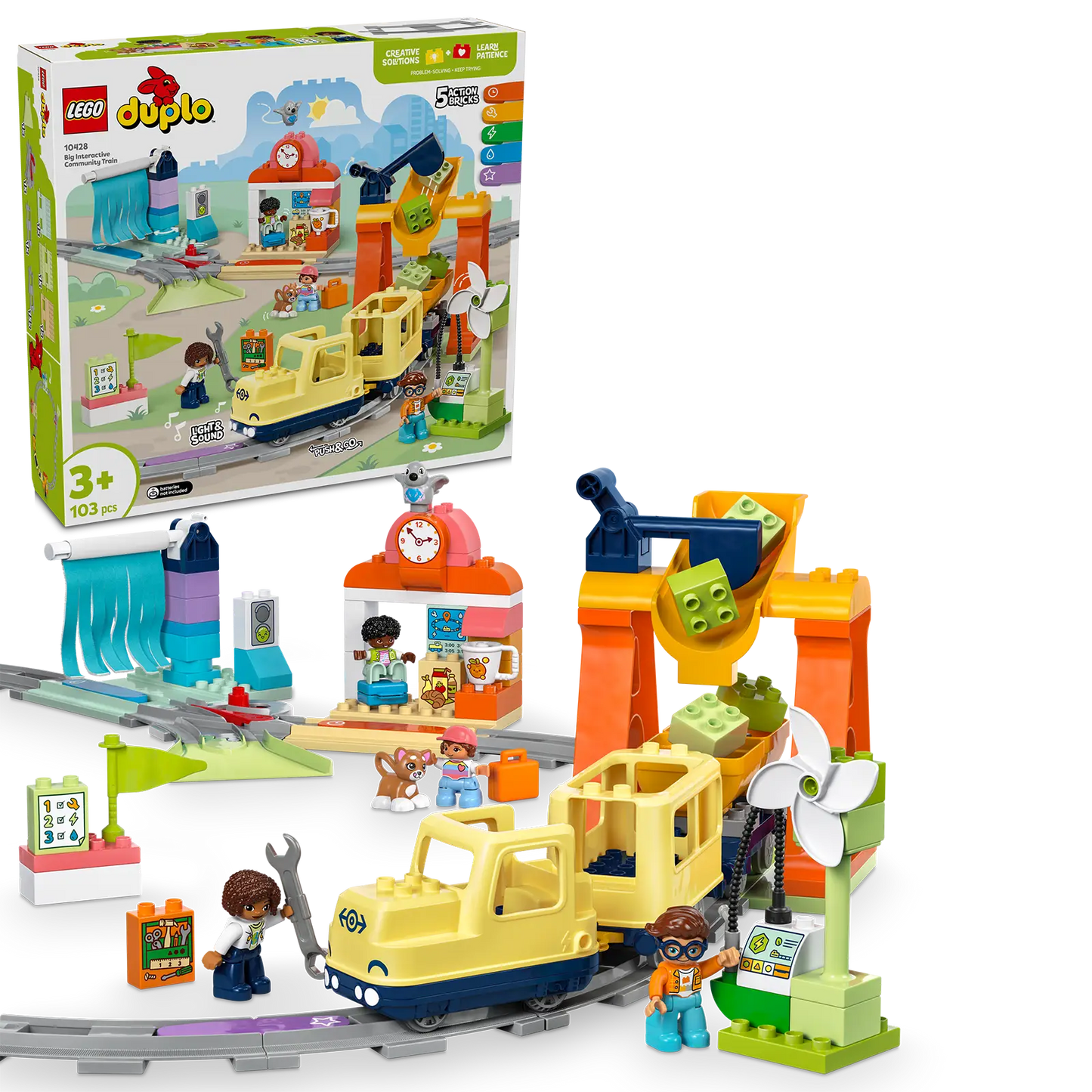 LEGO® DUPLO® 10428 Big Interactive Community Train