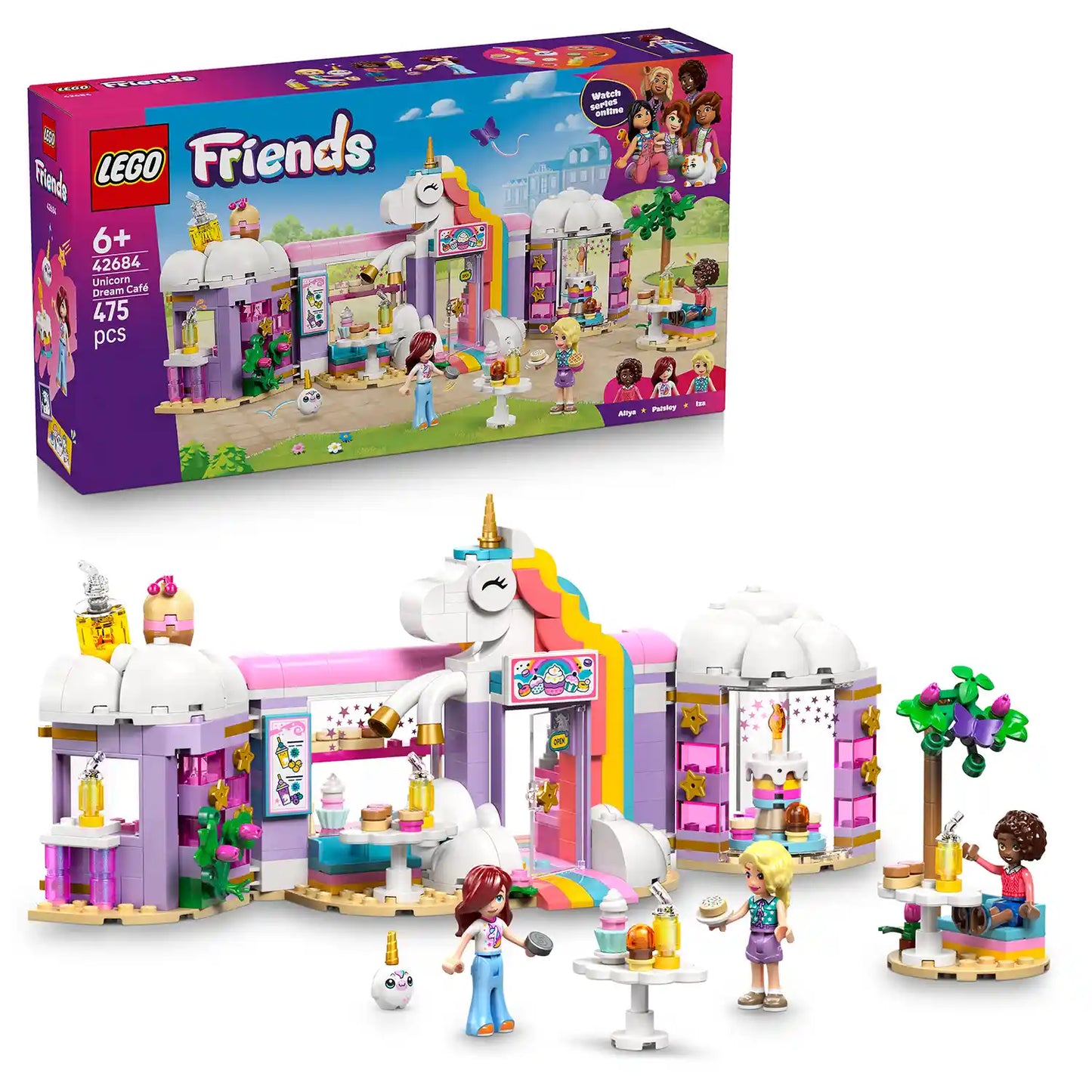 LEGO® Friends 42684 Snová kavárna s jednorožcem