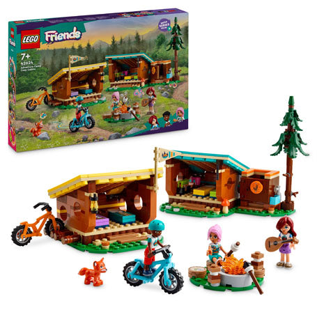 LEGO® Friends 42624 Adventure Camp Cozy Cabins