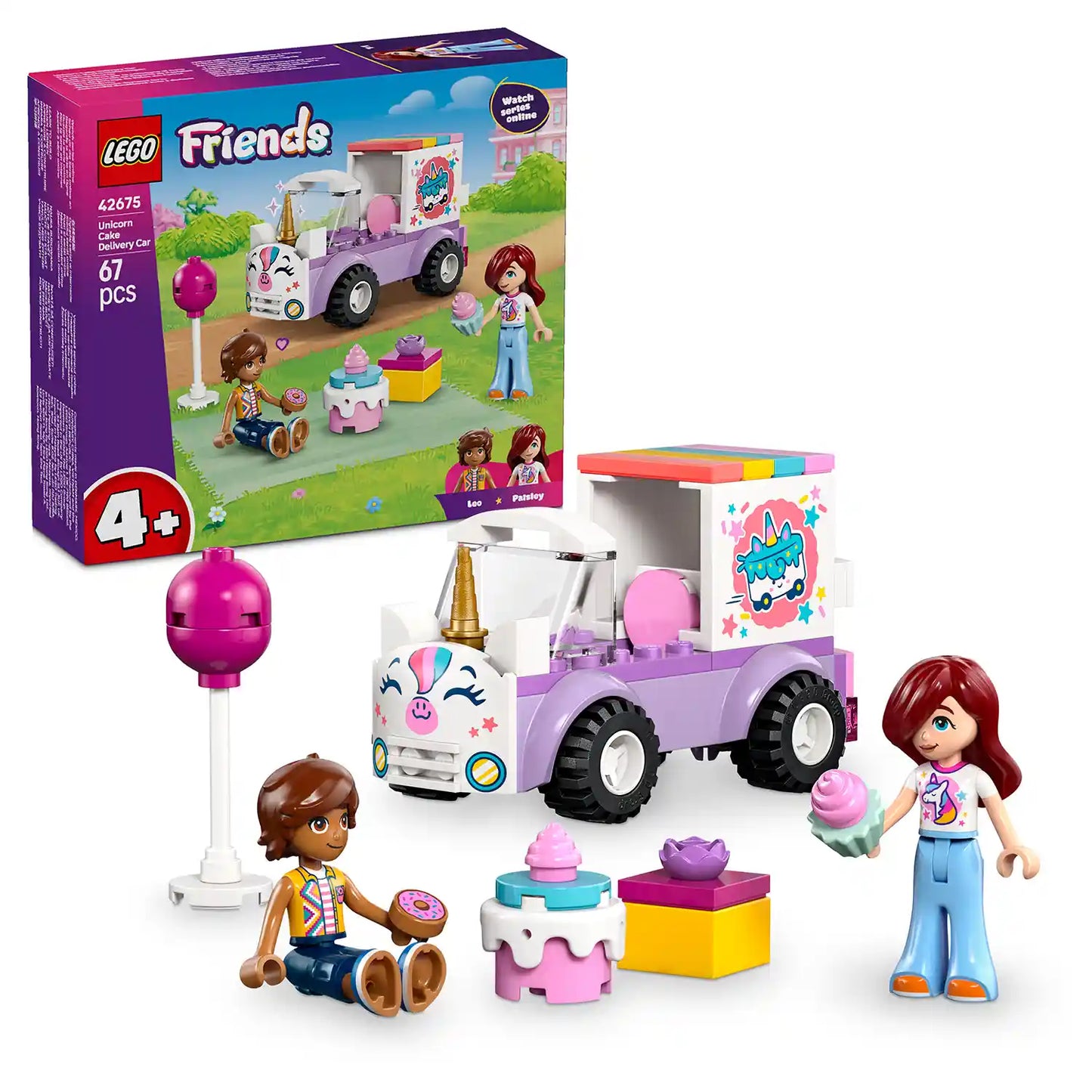 LEGO® Friends 42675 Jednorožčí donáškové auto s dortem