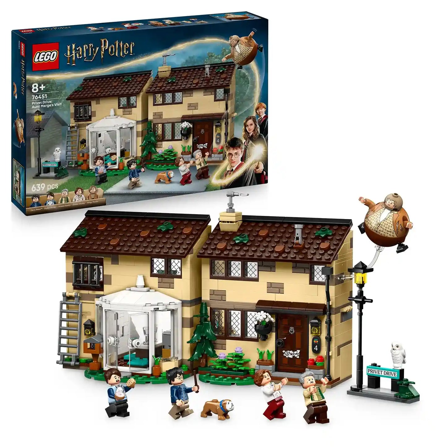 LEGO® Harry Potter™ 76451 Zobí ulice: Návštěva tety Marge